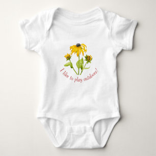 Body Para Bebê Joyful Summer em um Baby Bodysuit (B)