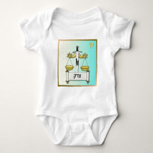 Body Para Bebê Judaica 12 Tribos Israel Dan Arte