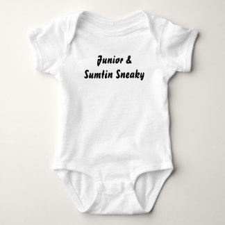 Body Para Bebê Júnior & Sumtin Sneaky