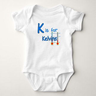 Body Para Bebê K é para Kelvins