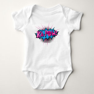 Body Para Bebê Ka-Prisioneiro de guerra cómico do pop art!