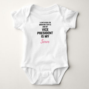 Body Para Bebê Kamala Harris VP AKA Alpha Kappa Alpha