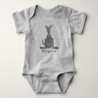 Body Para Bebê Kangaroo Baby Jersey