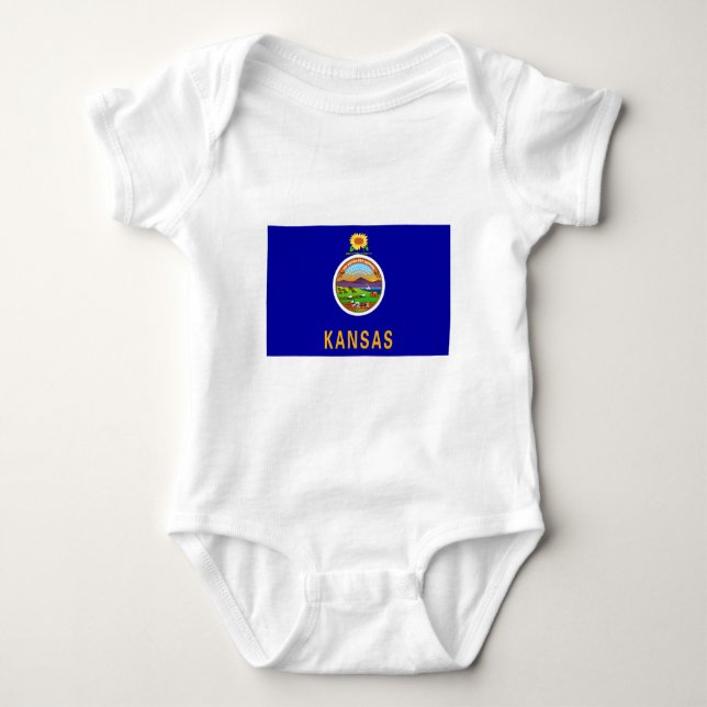 Body Para Bebê Kansas (Frente)