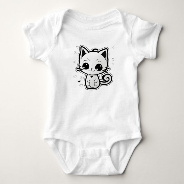 Body Para Bebê katousss (Frente)
