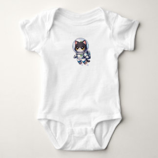 Body Para Bebê Kawaii Astronaut Cat Cartoon – Cute Space Kitty