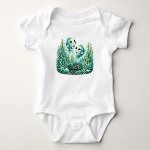 Body Para Bebê Kawaii Zodíaco Neos Peixes