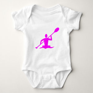 Body Para Bebê Kayaking - Magenta