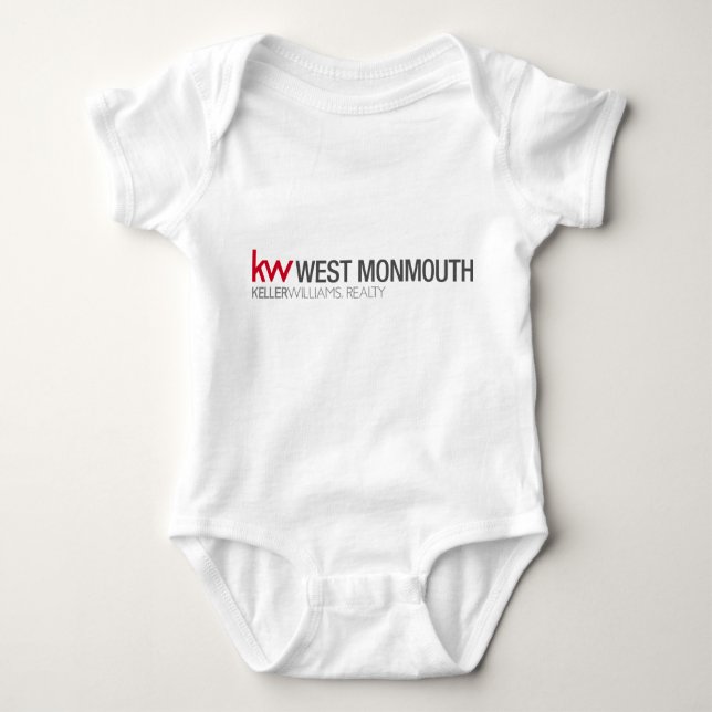 Body Para Bebê Keller Williams West Monmouth Baby Onsie (Frente)