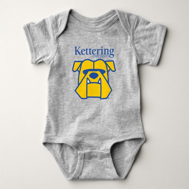 Body Para Bebê Kettering University Bulldogs (Frente)