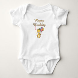 Body Para Bebê Kids Birthday Party Invitation Fun Cartoon Style