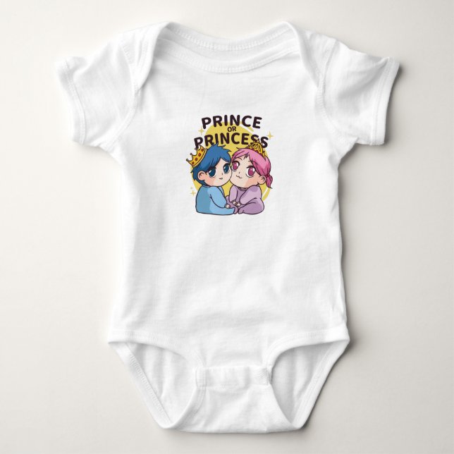 Body Para Bebê King E Queen Babies (Frente)