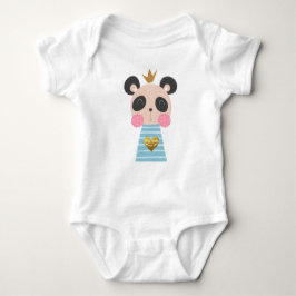 Body Para Bebê King Panda Baby Jersey Bodycase