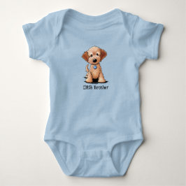Body Para Bebê KiniArt Mini Goldendoodle Bebê Bodyfato