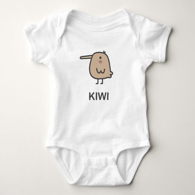 Body Para Bebê Kiwi (Frente)