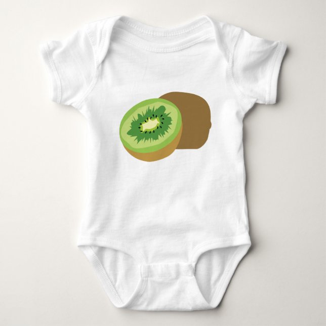 Body Para Bebê Kiwi (Frente)