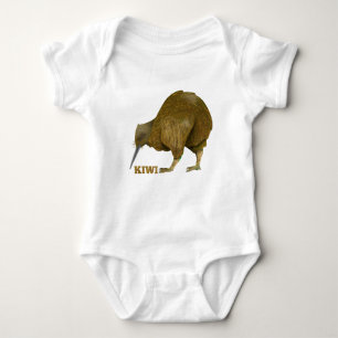 Body Para Bebê Kiwi N.Z. Bird