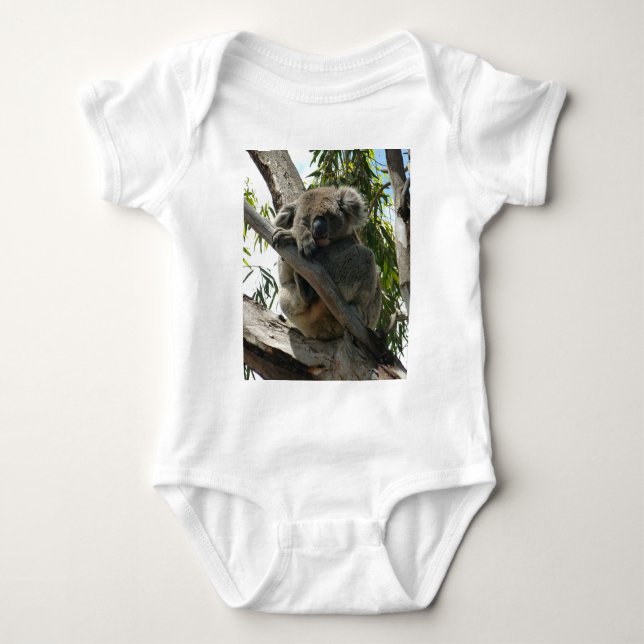 Body Para Bebê Koala - Dormindo (Frente)