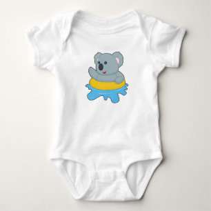Body Para Bebê Koala Summer Lifebuoy