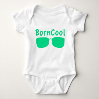 Body Para Bebê Kortärmad babybody med BornCool-tryck