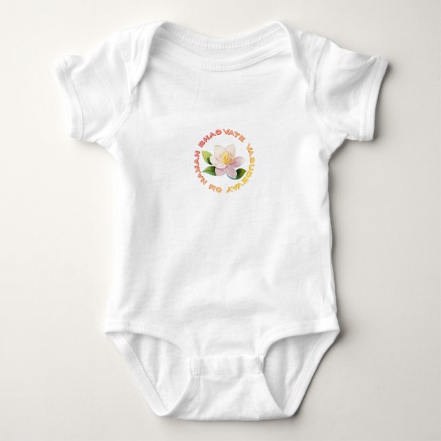 Body Para Bebê Krishna's Manta Baby Bodyfatos (Frente)
