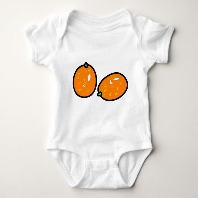Body Para Bebê Kumquat (Frente)