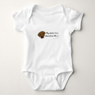 Body Para Bebê laboratório de chocolate