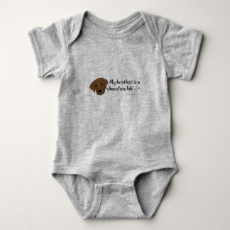 Body Para Bebê laboratório de chocolate