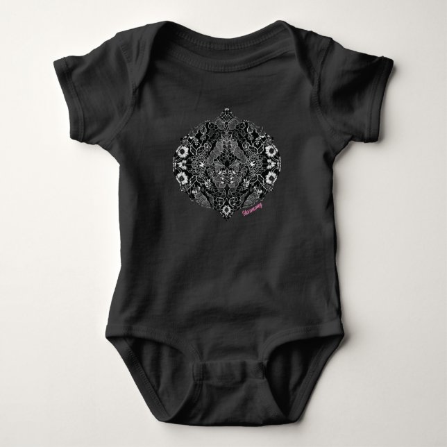 Body Para Bebê Lace Floral Harmony (Frente)