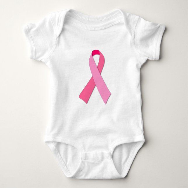 Body Para Bebê Laço Rosa (Frente)