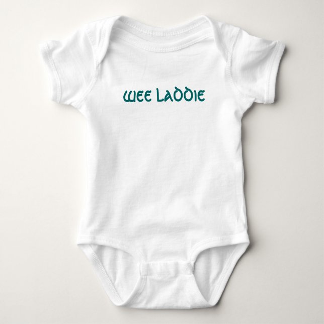 Body Para Bebê laddie pequenino - onsie (Frente)