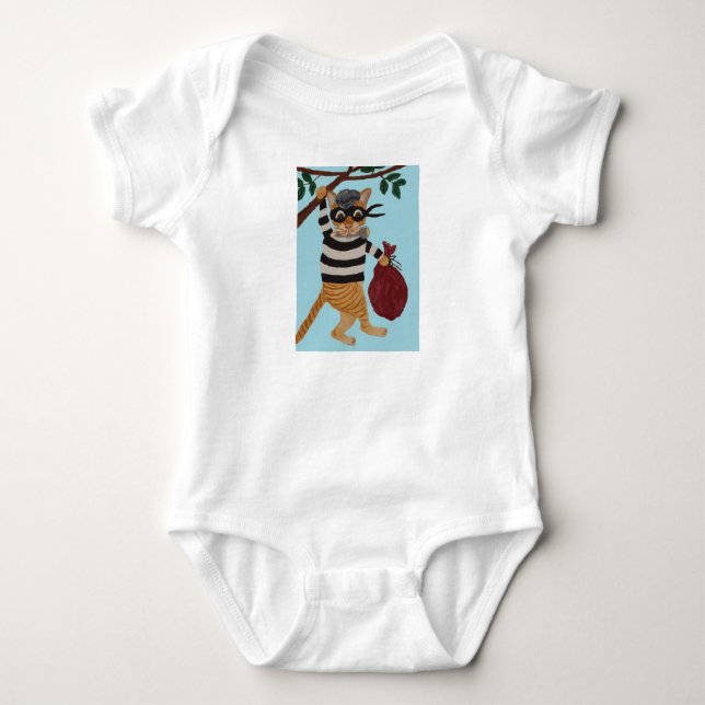 Body Para Bebê Ladra de Gatos (Frente)