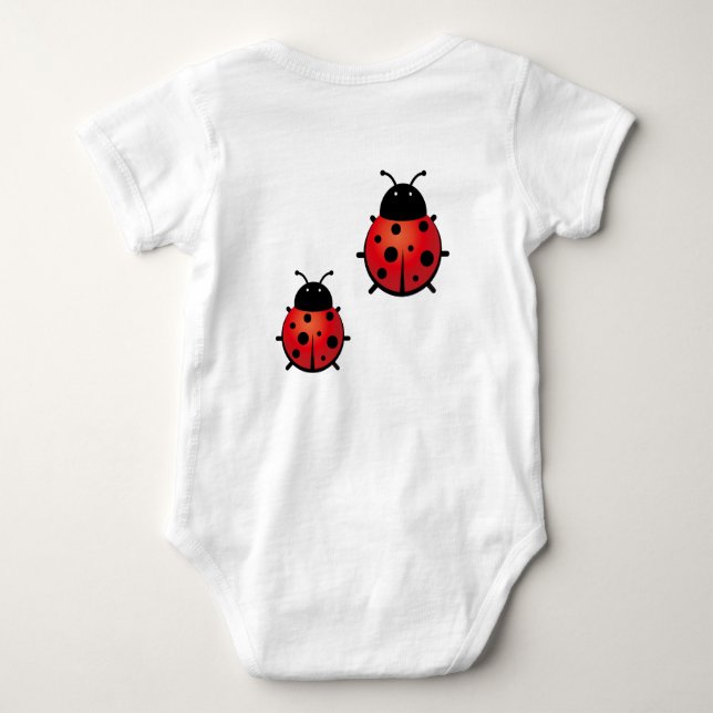 Body Para Bebê Ladybird (Verso)
