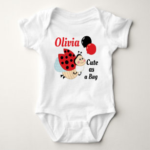 Body Para Bebê Ladybug Bebê Cusmmomecizado