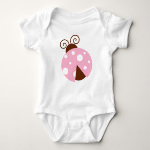 Body Para Bebê Ladybug, Ladybug Cute, Ladybug Rosa, Ladybird