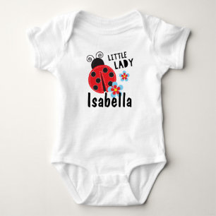 Body Para Bebê LadyBug Personalizada