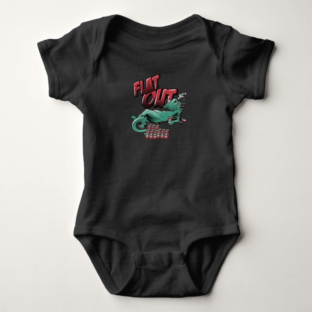 Body Para Bebê Lagarto Totalmente (Frente)