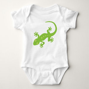 Body Para Bebê Lagarto Verde