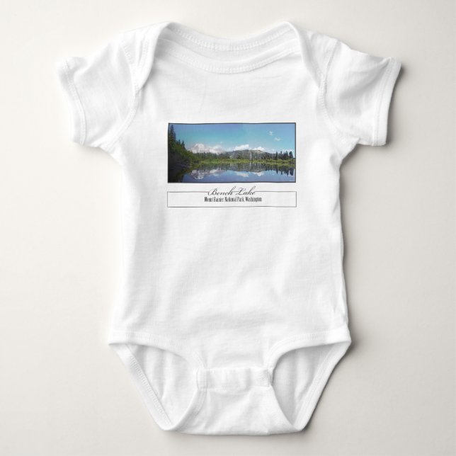Body Para Bebê Lago Bench (Frente)