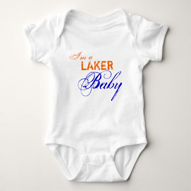 Body Para Bebê Laker pequeno (Frente)