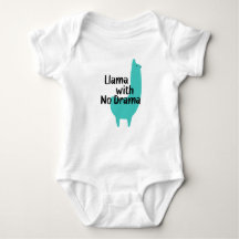 Lama azul Babysuit