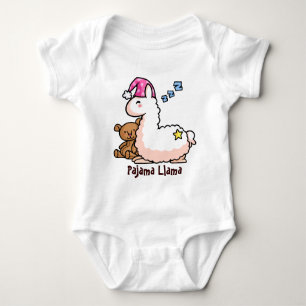 Body Para Bebê Lama do pijama