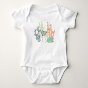 Body Para Bebê Lamas bonitos II