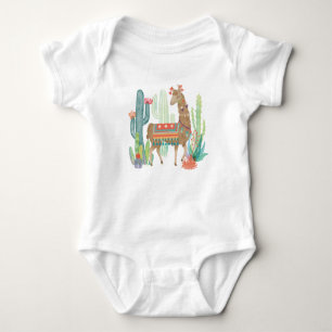 Body Para Bebê Lamas bonitos III
