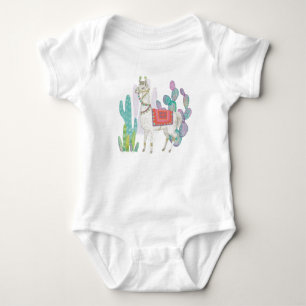 Body Para Bebê Lamas bonitos V