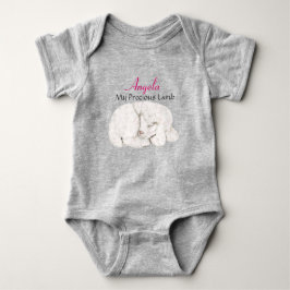 Body Para Bebê Lâmpada Personalizada do Precioso