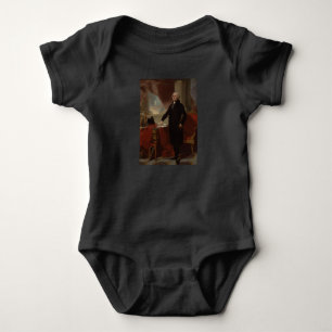Body Para Bebê Lansdowne Portrait: Presidente dos EUA George Wash