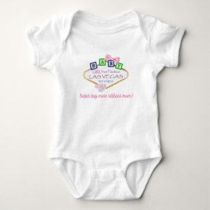 Body Para Bebê Las Vegas Baby Jersey Bodydress