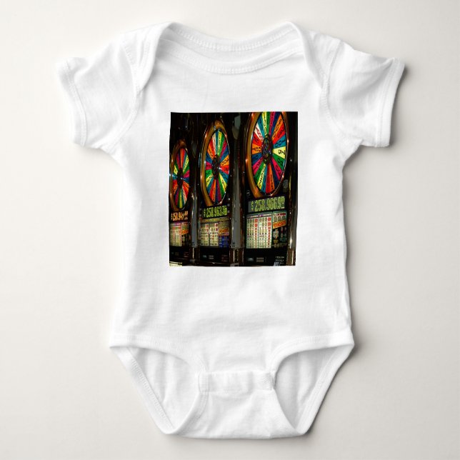 Body Para Bebê Las VEGAS-SLOTS (Frente)