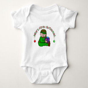 Body Para Bebê Latino Elf Baby 1rua Natal